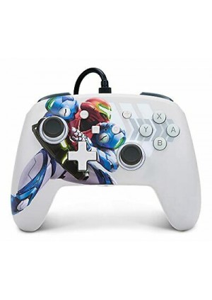 Manette Enhanced Controller Avec Fil Pour Nintendo Switch Par PowerA - Metroid Dread